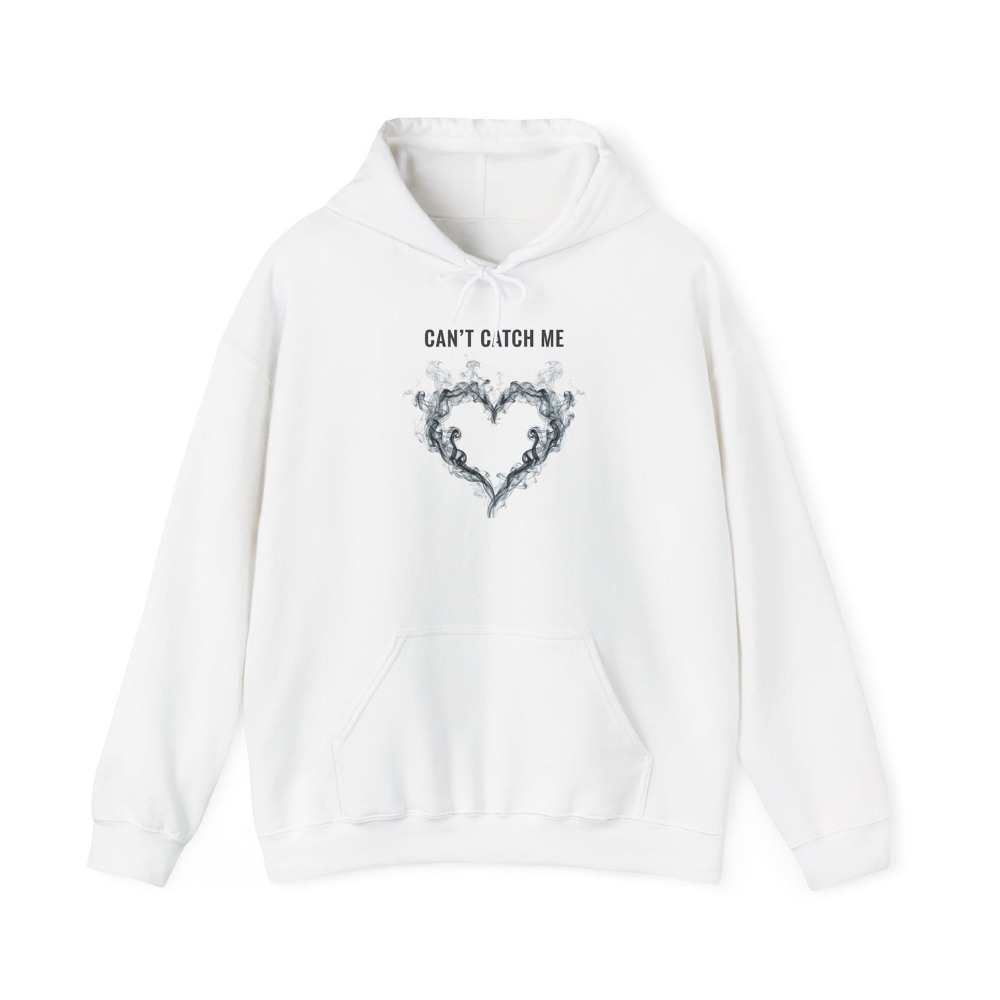 Can't Catch Me Hoodie - Cozy Unisex Sweatshirt for Heartfelt Gifting, Casual Wear, Everyday Comfort