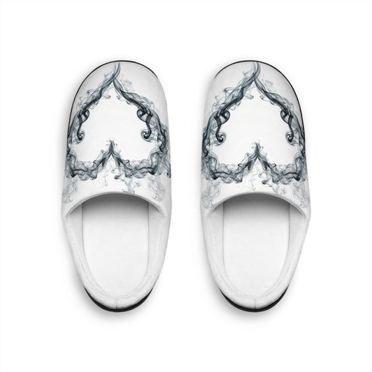 Women's Smoke Heart Indoor Slippers