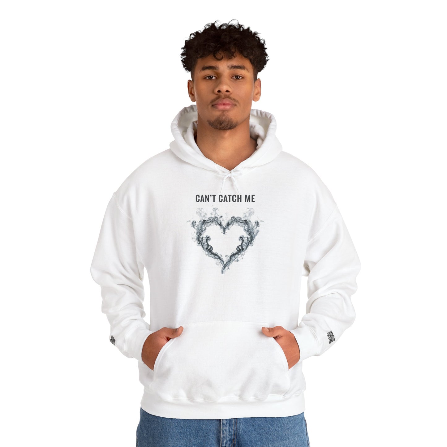 Can't Catch Me Hoodie - Cozy Unisex Sweatshirt for Heartfelt Gifting, Casual Wear, Everyday Comfort