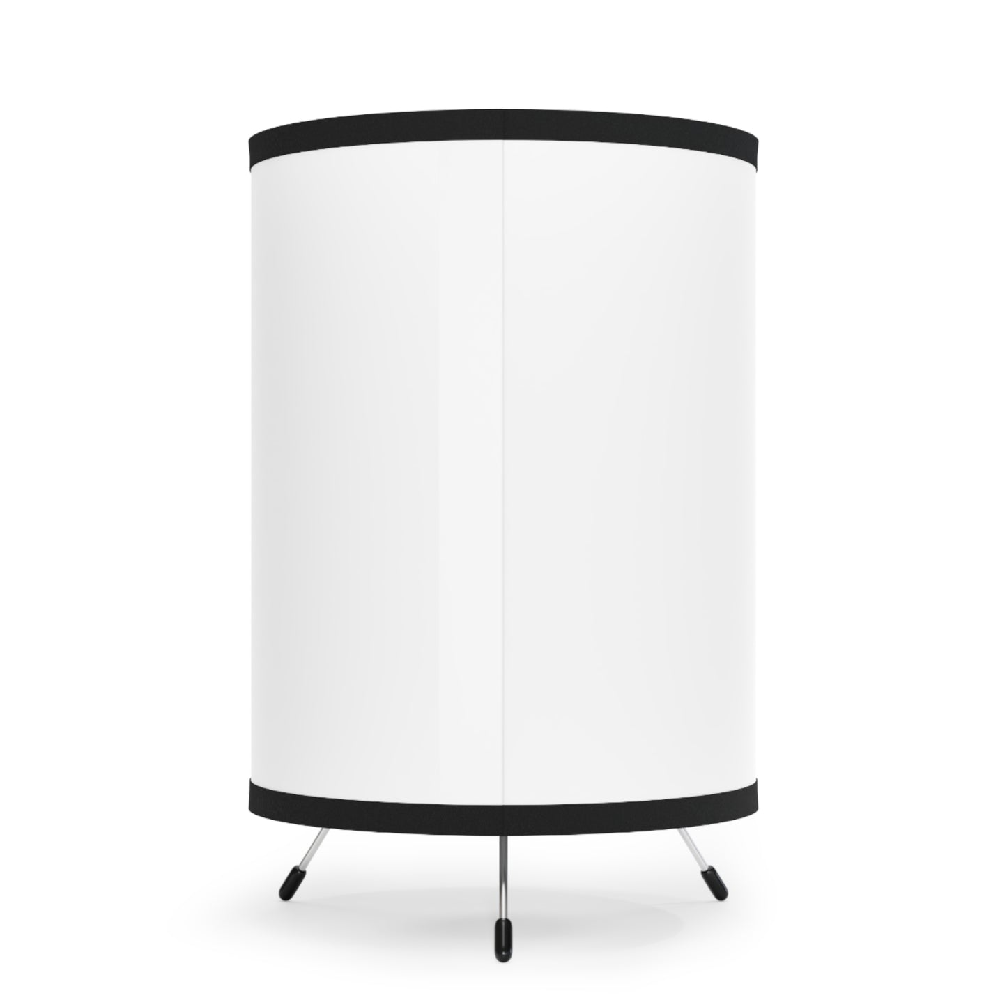 Tripod Lamp — Smoky Heart Printed Shade | Romantic Bedroom Accent Light